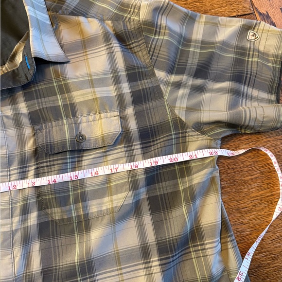 Kuhl Response Button Down Shirt, Olive Color - Picture 5 of 6